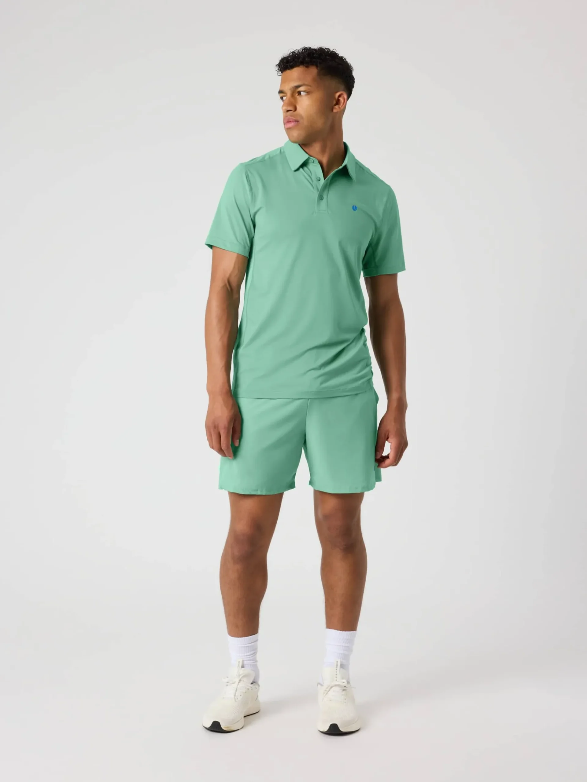 Ace Mesh Panel Polo Shirt
