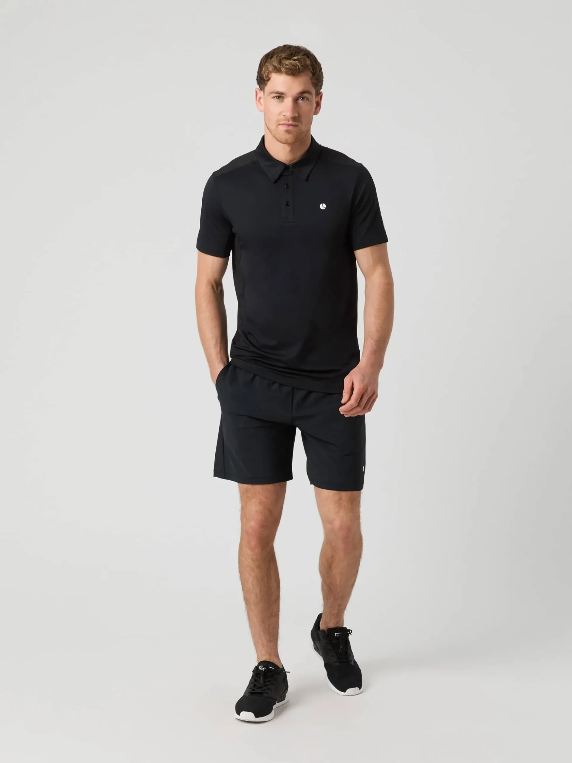 Ace Mesh Panel Polo Shirt