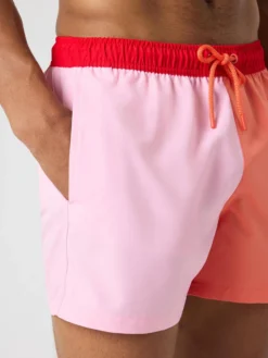 Borg Blocked Swim Shorts