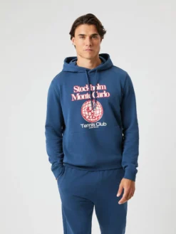 Borg Classic Print Hoodie