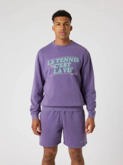 Borg Classic Print Sweatshirt