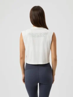Borg Cropped Tank Top
