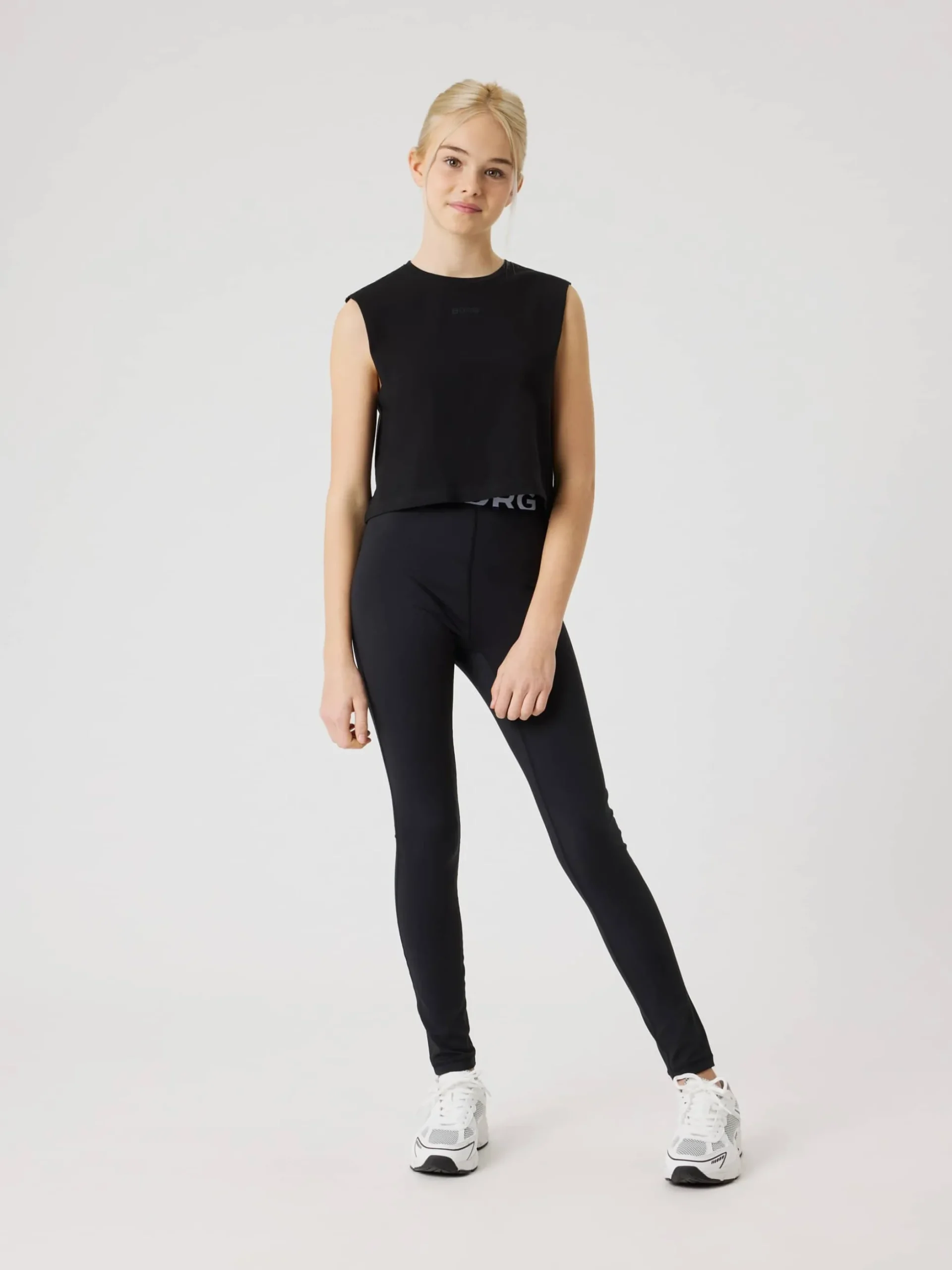 Borg Cropped Tank Top