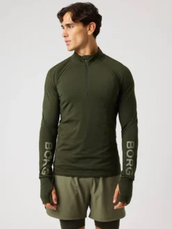 Borg Midlayer Half Zip