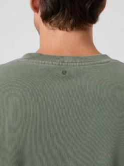 Borg Oversized Washed Sweatshirt