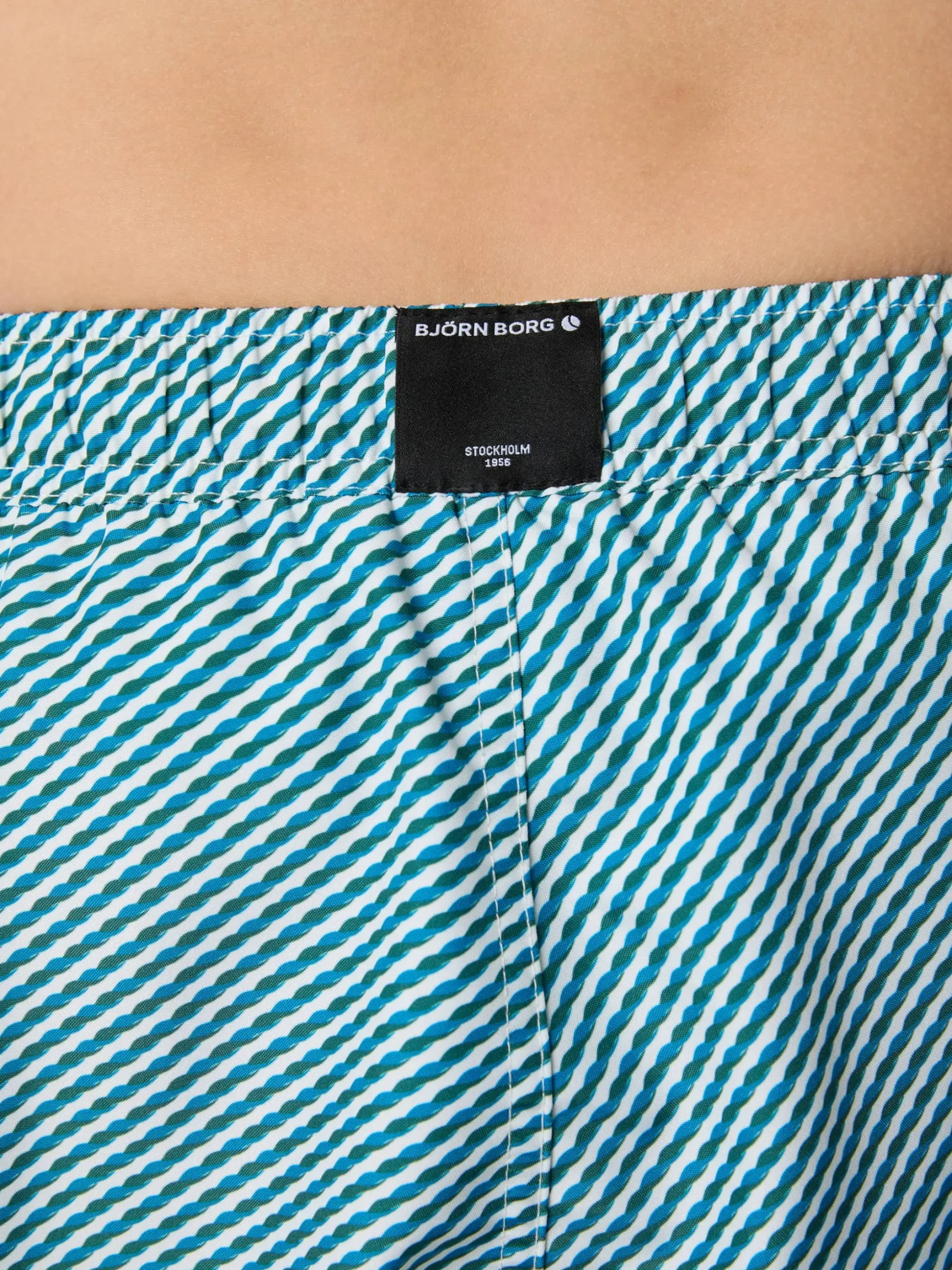 Borg Print Swim Shorts