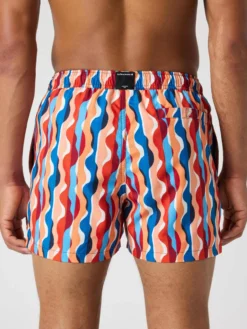Borg Print Swim Shorts