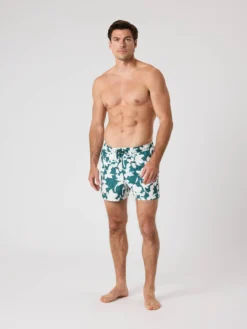 Borg Print Swim Shorts