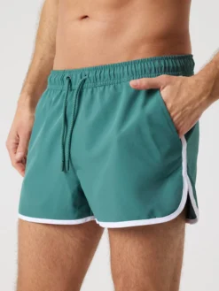 Borg Retro Swim Shorts