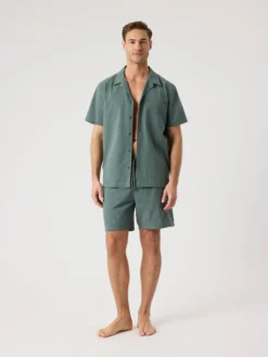 Borg Seersucker Resort Shirt