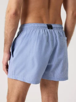 Borg Seersucker Swim Shorts