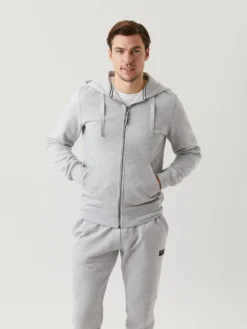 Centre Zip Hood