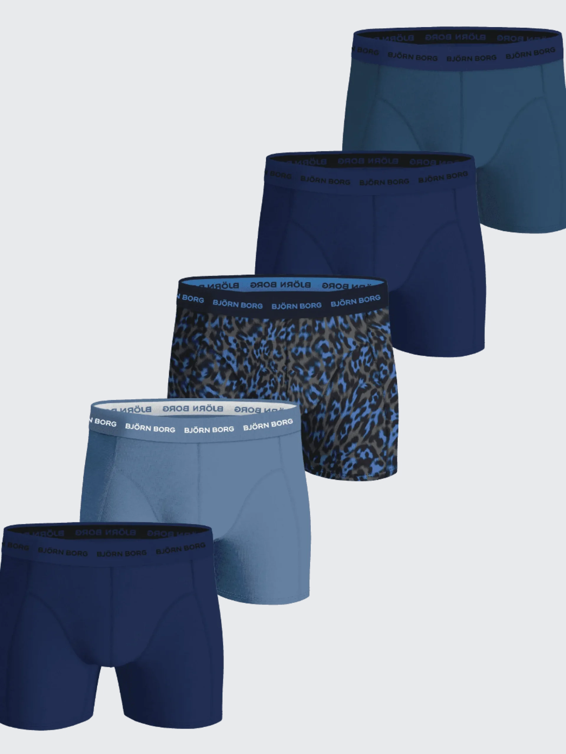 Cotton Stretch Boxers 5-pack