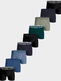 Cotton Stretch Boxers 9-pack