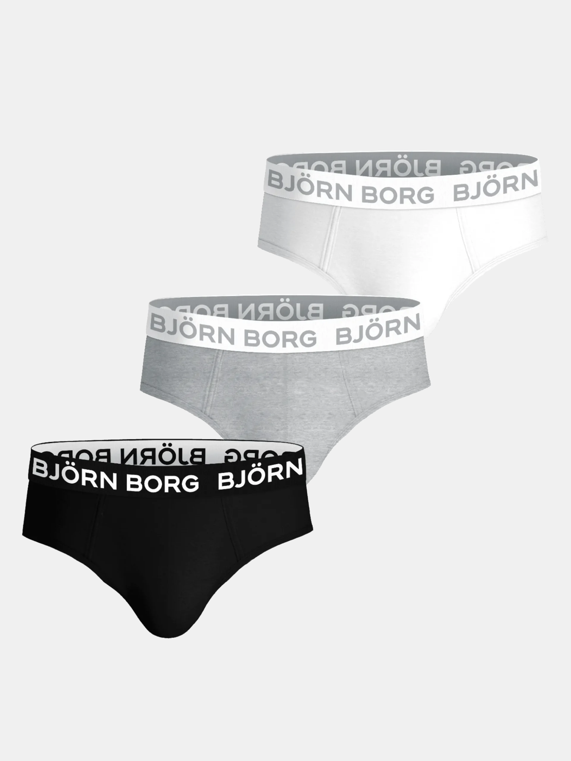 Cotton Stretch Briefs 3-pack