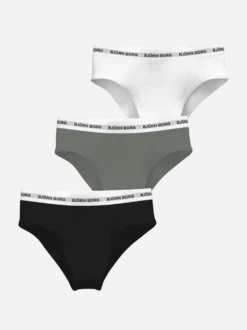 Logo Highwaist Briefs 3-pack