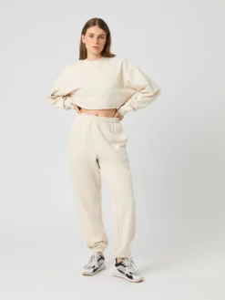 Studio Oversized Cropped Sweatshirt