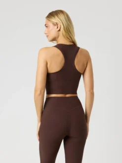 Studio Ribbed Cropped Tank Top