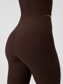 Studio Ribbed Flare Tights Regular