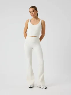 Studio Ribbed Flare Tights Tall
