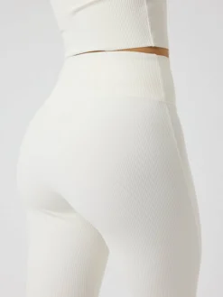 Studio Ribbed Flare Tights Tall