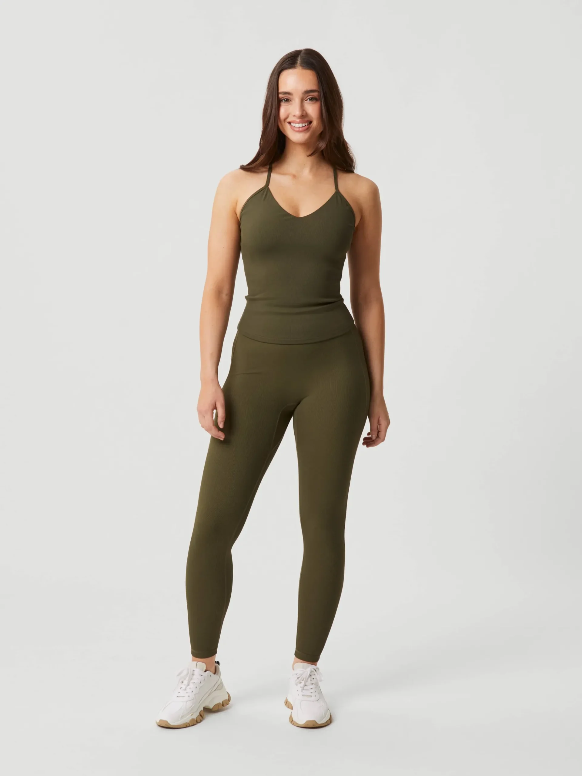 Studio Rib Strap Tank